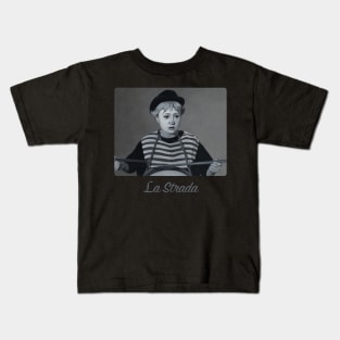 La Strada - Federico Fellini Kids T-Shirt